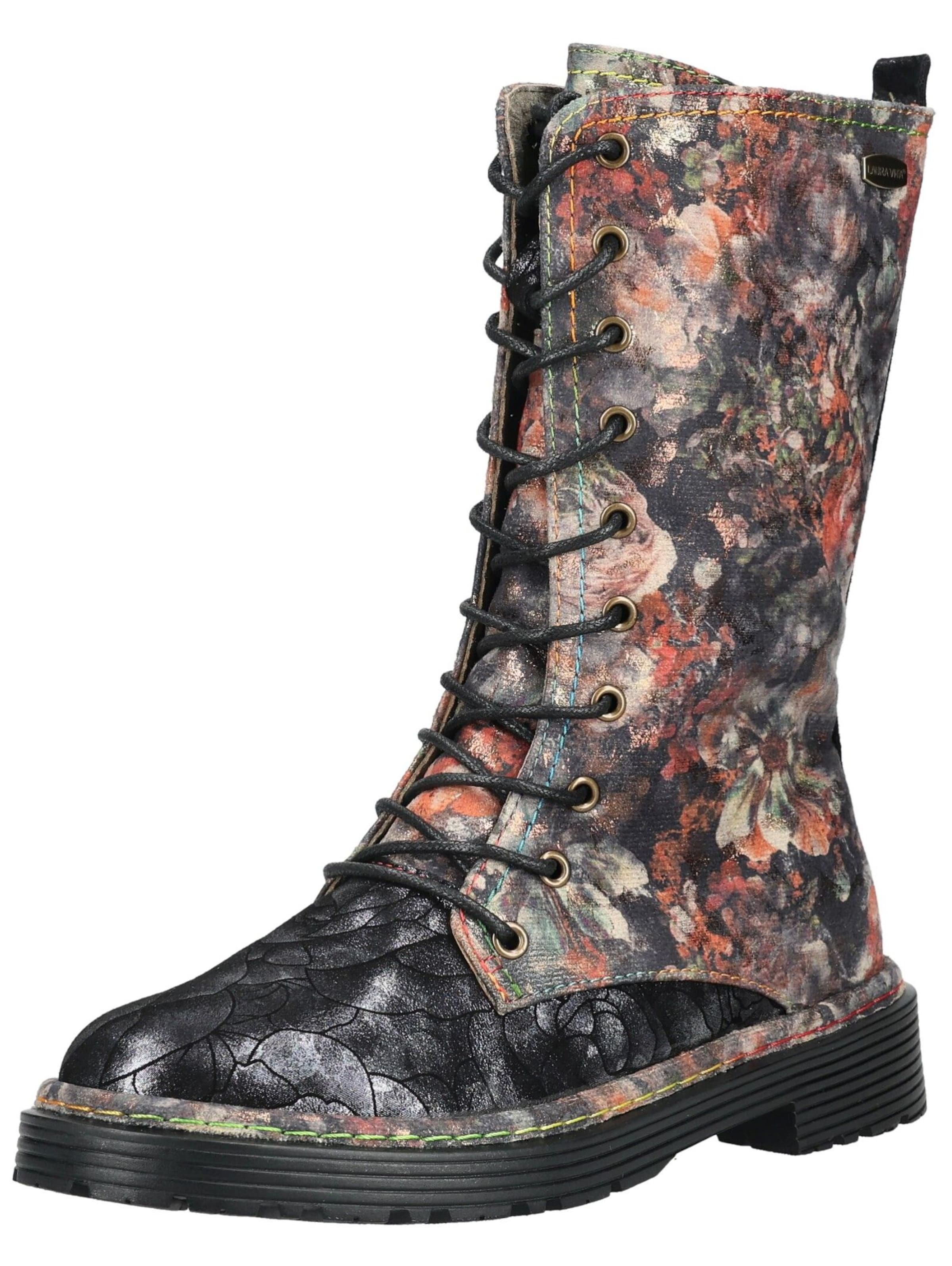 Laura Vita Stiefelette in Schwarz: Vorderseite