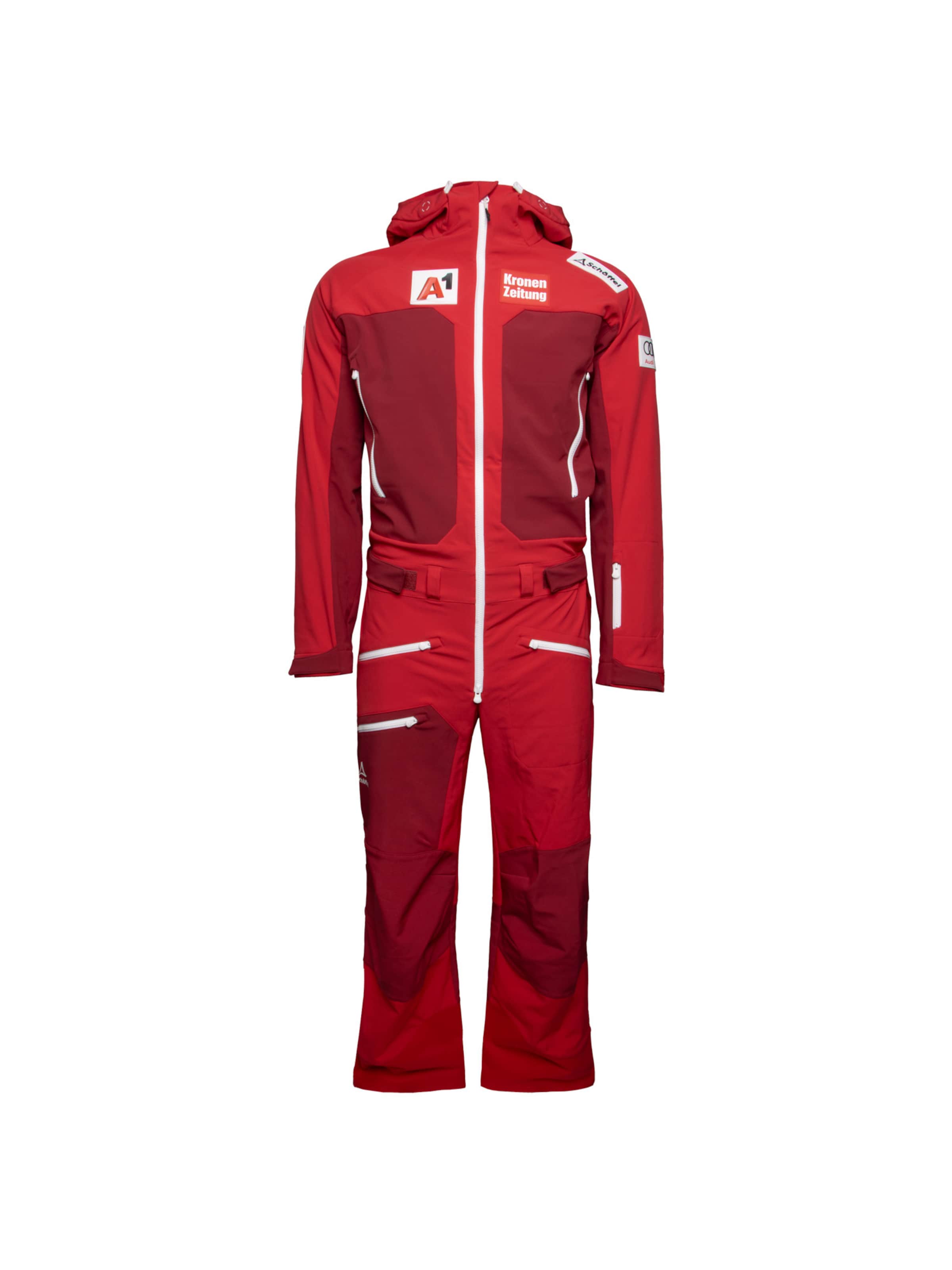 Survêtements Schöffel en rouge : devant