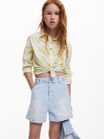 Desigual Szabványos Farmer - kék: elől