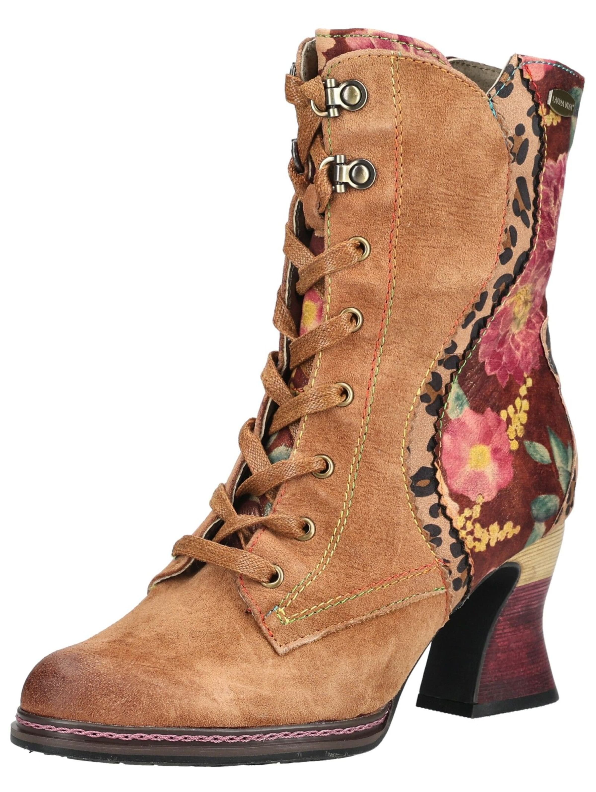 Laura Vita Stiefelette in Braun: Vorderseite
