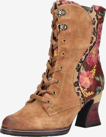 Laura Vita Stiefelette in Braun: Vorderseite
