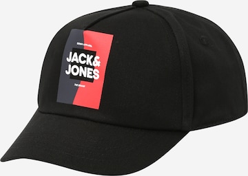 Jack & Jones Junior Klobouk 'OSCAR' – černá: přední strana