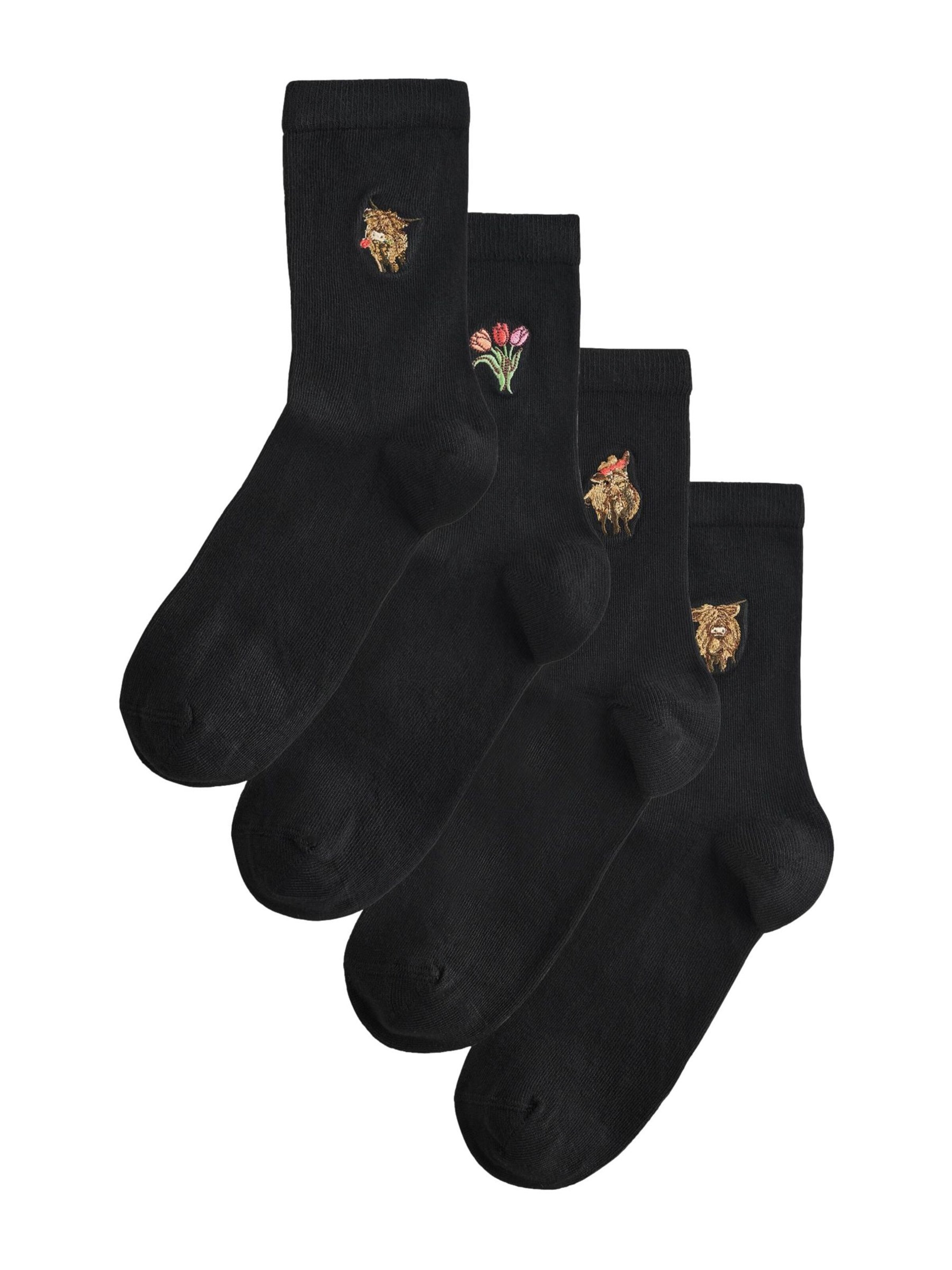 Calzino di Next in nero: frontale