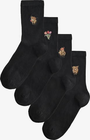 Next Ponožky - Čierna: predná strana