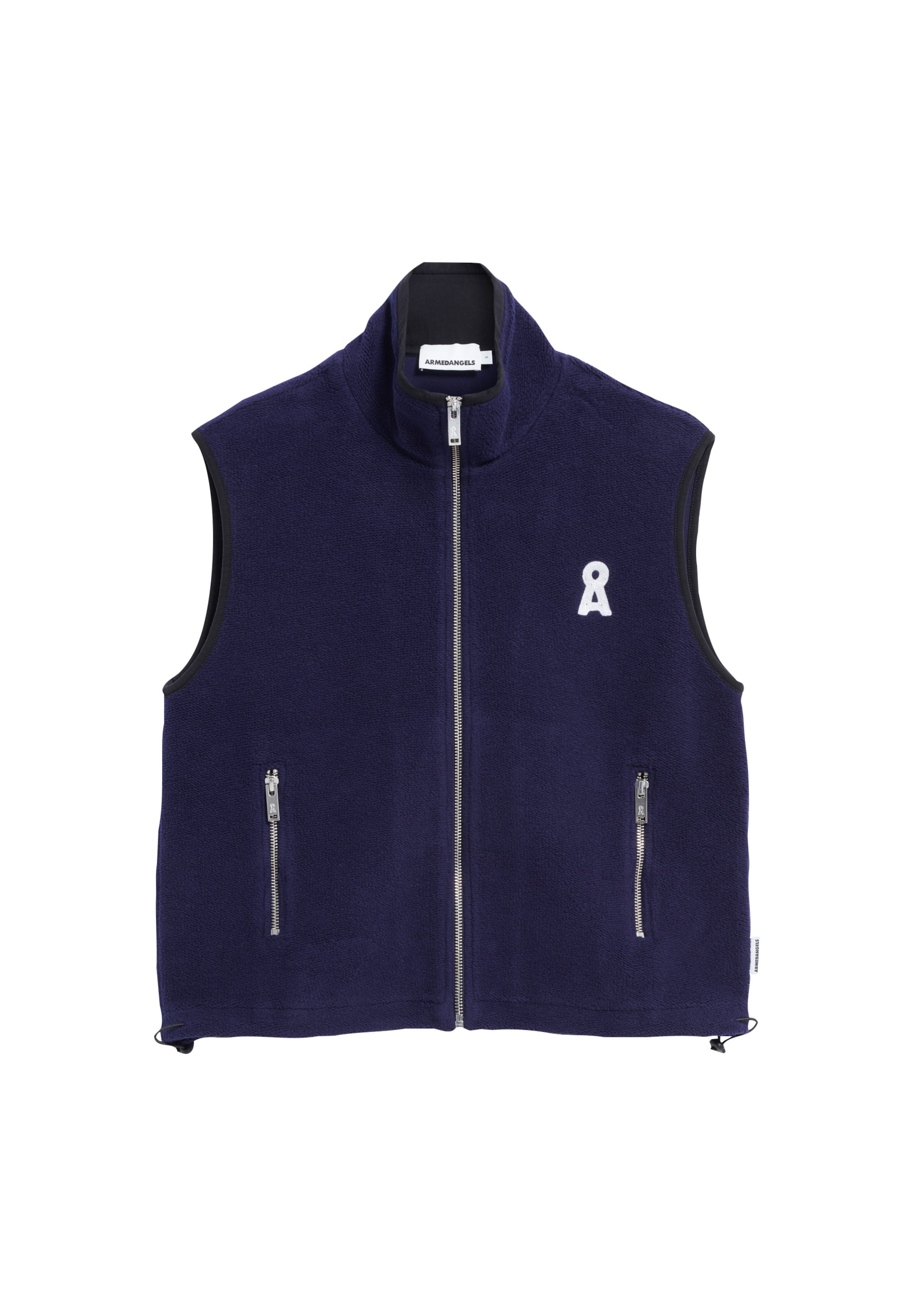 ARMEDANGELS Vest 'KARLENAA' in Blue: front