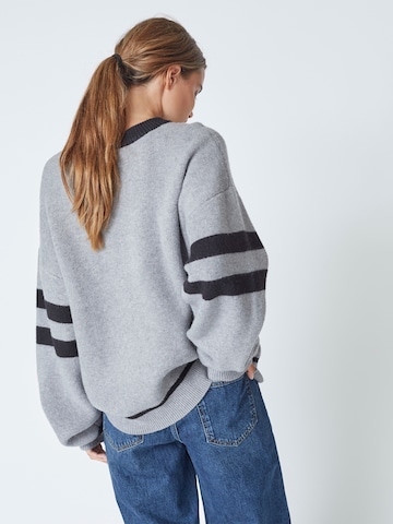 co'couture Trui 'Row' in Grijs
