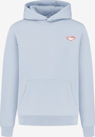 Smilodox Sweatshirt 'Riva' in Blau: Vorderseite