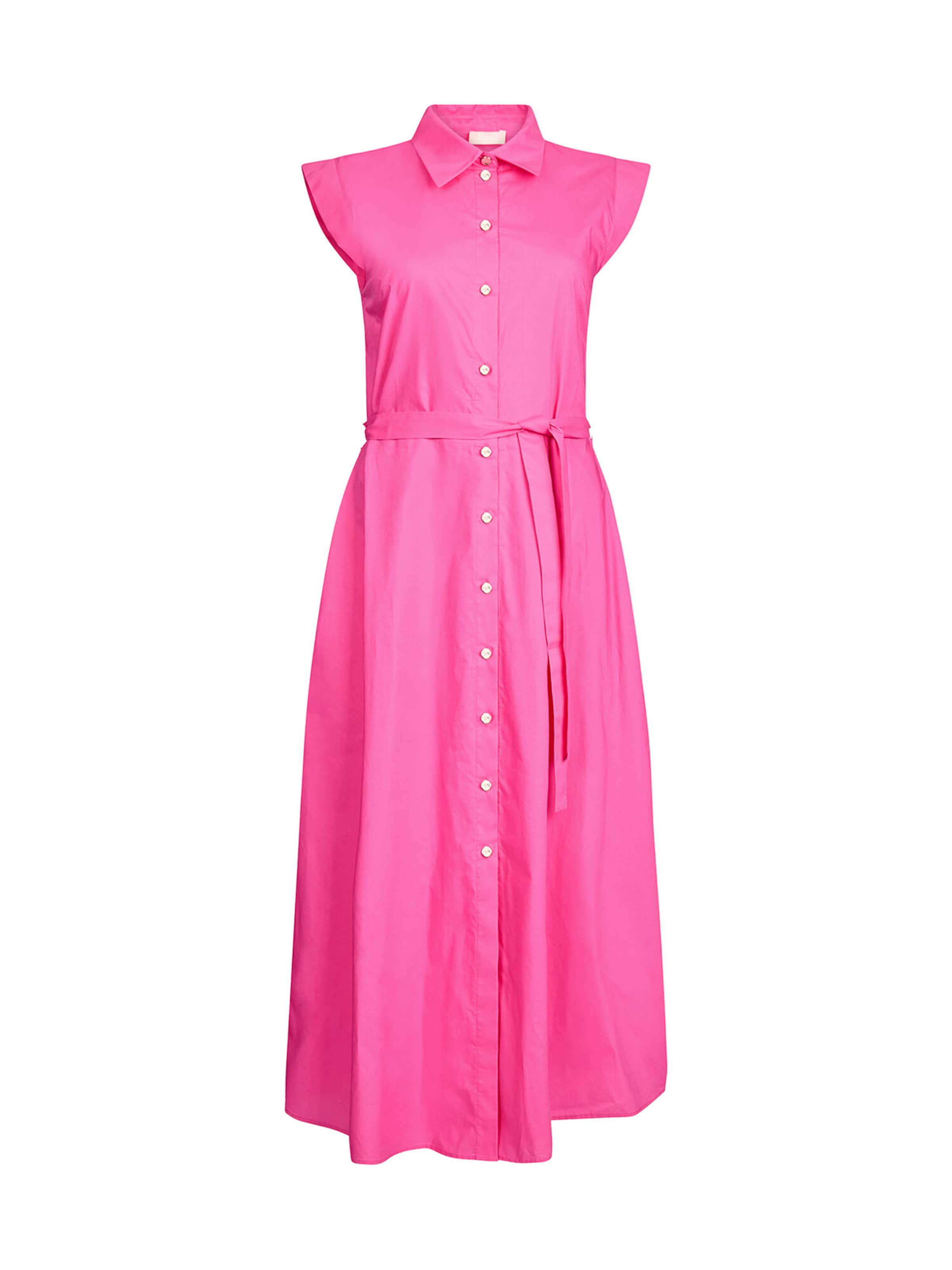 Liu Jo Рокля тип риза в розово: отпред