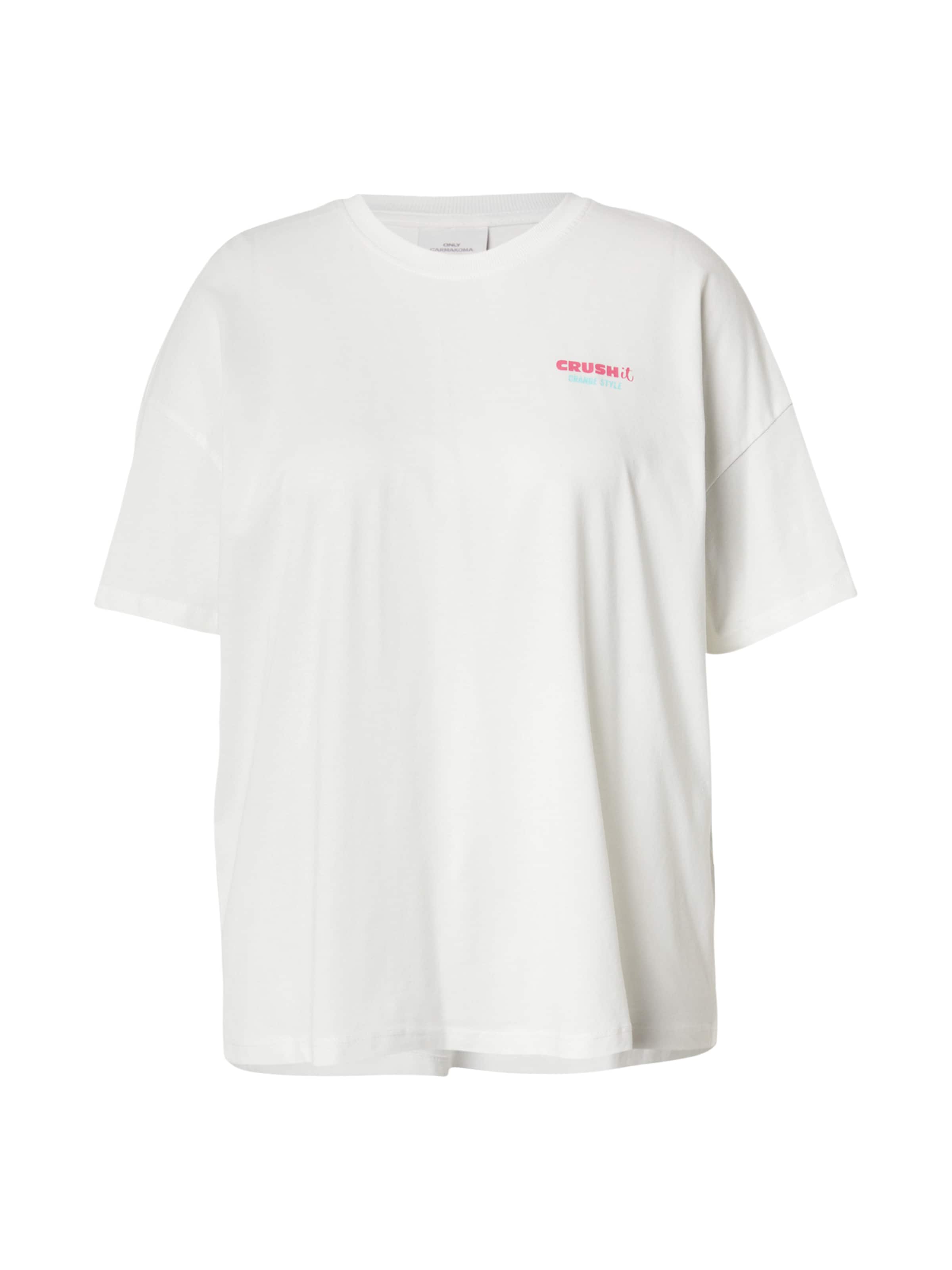 ONLY Carmakoma Shirt in White: front