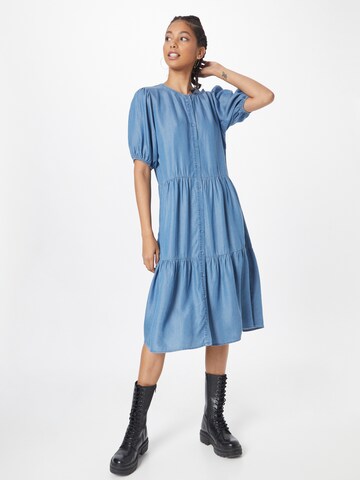 Robe-chemise Soyaconcept en bleu : devant