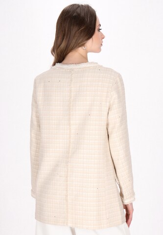 DreiMaster Klassik Between-Season Jacket 'Classic Look' in Beige