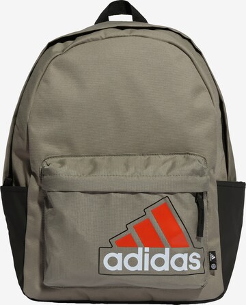 ADIDAS SPORTSWEAR Sports Backpack 'Essentials' in Grey: front