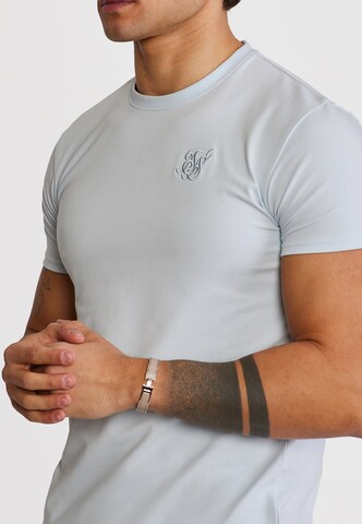 SikSilk Koszulka 'Essentials' w kolorze niebieski