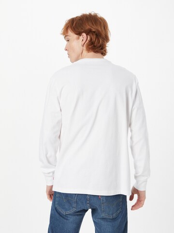 balta LEVI'S ® Marškinėliai 'Relaxed LS Graphic Tee'