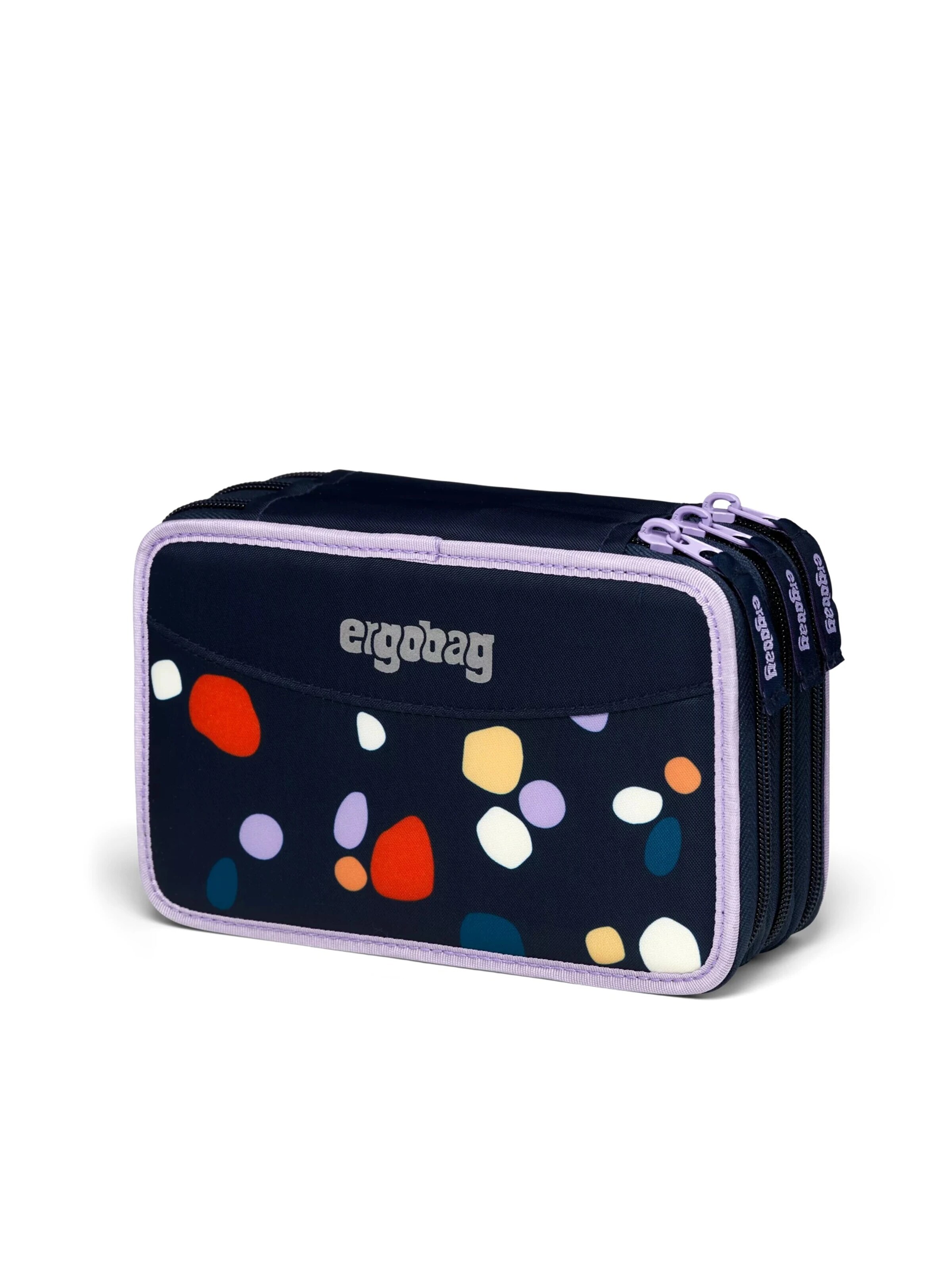 ergobag Tasche 'Federmäppchen Maxi Mäppchen'‌‌‌‌‌‌ in Blau: Vorderseite