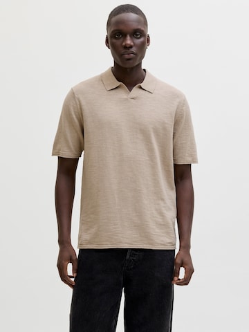 JACK & JONES Shirt 'JJKANE' in Beige