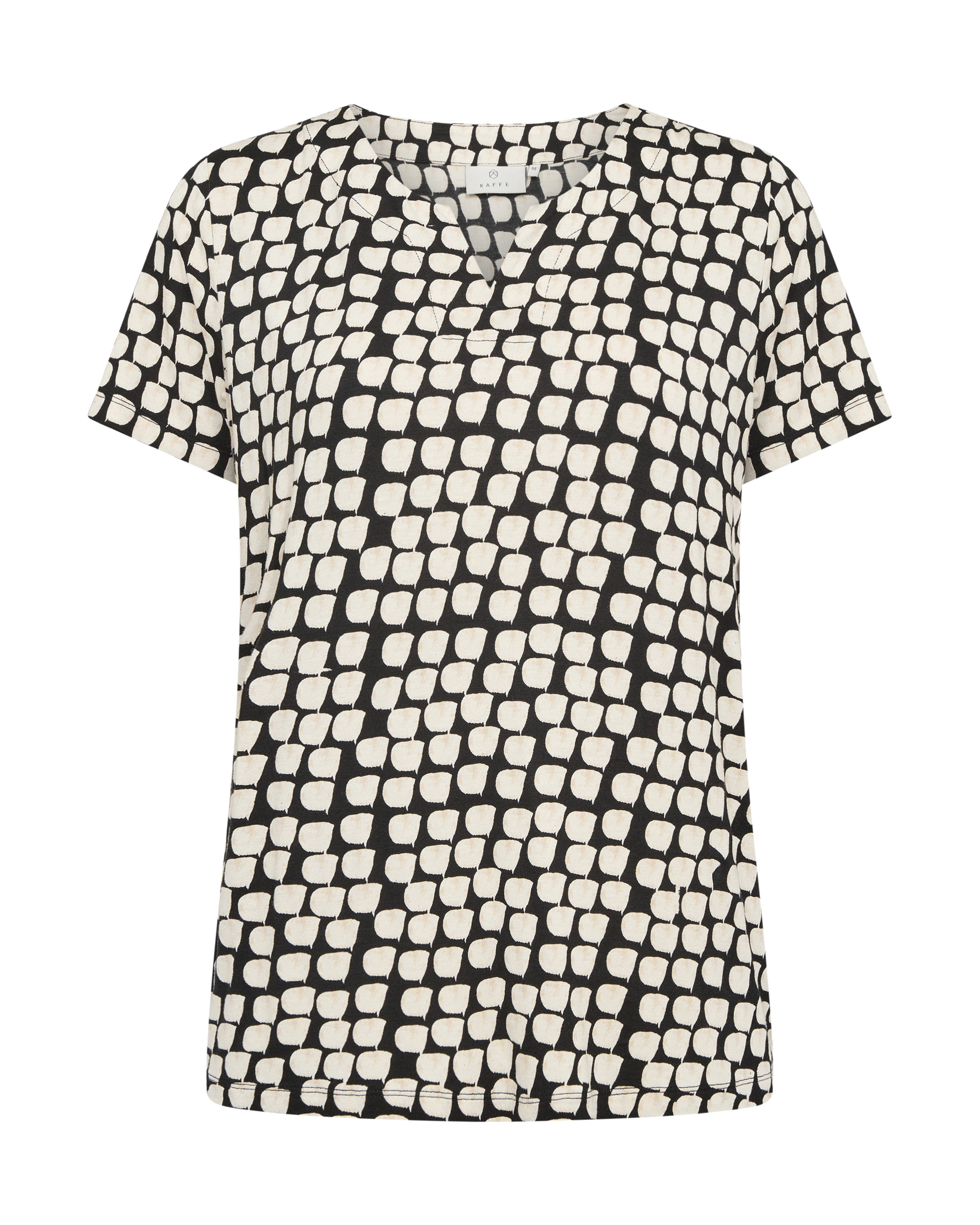 Chemisier 'Bella' Kaffe en noir : devant