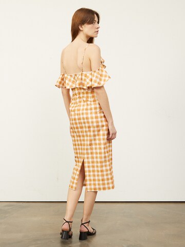 Aligne Summer Dress 'Curdah' in Yellow