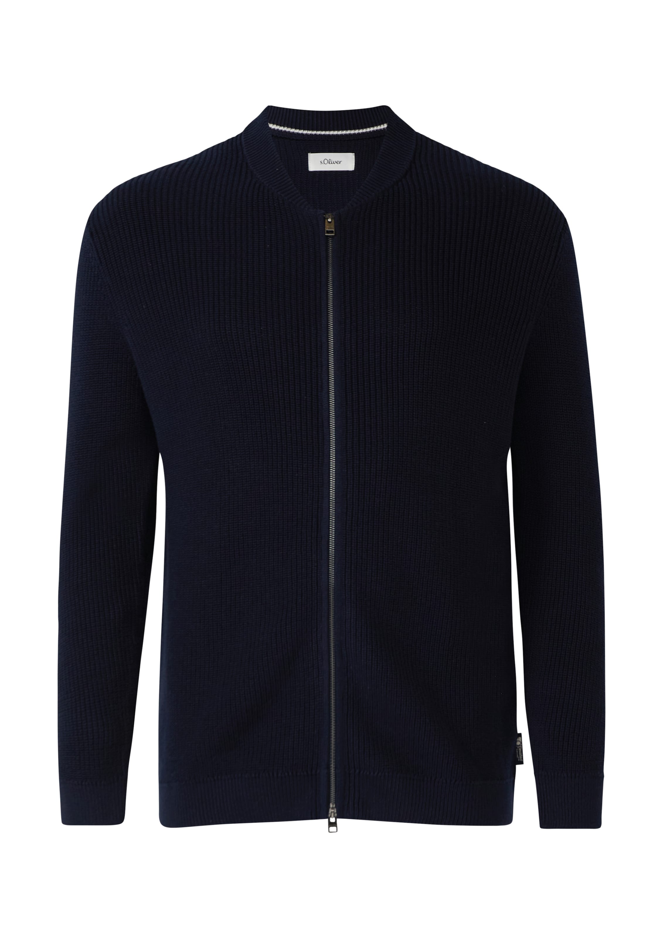 Vestes en maille s.Oliver en bleu : devant