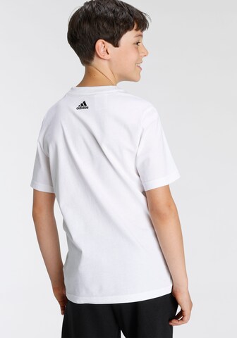 T-Shirt fonctionnel 'Essentials' ADIDAS SPORTSWEAR en blanc