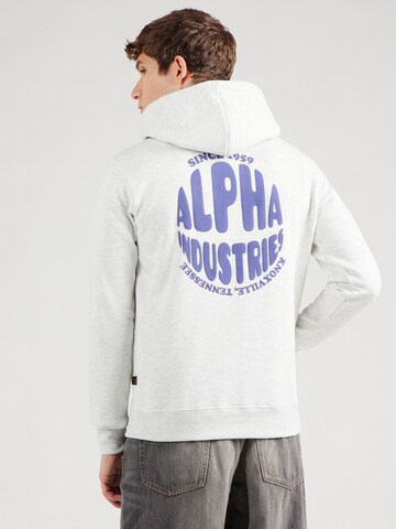 ALPHA INDUSTRIES Dressipluus, värv hall: eest vaates
