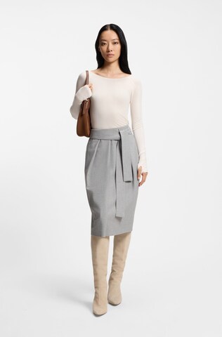 BOSS Sweatshirt ' Edupla1 ' in White