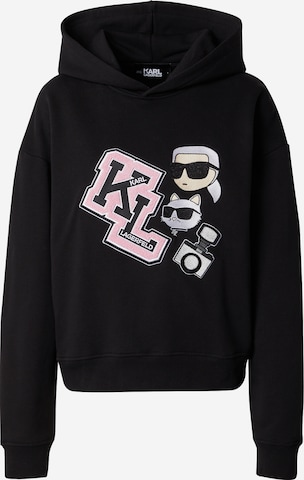 Karl Lagerfeld - Sweatshirt em preto: frente