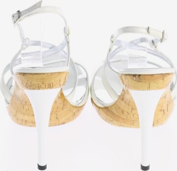 ST. JAMES Sandals & High-Heeled Sandals in 38 in White