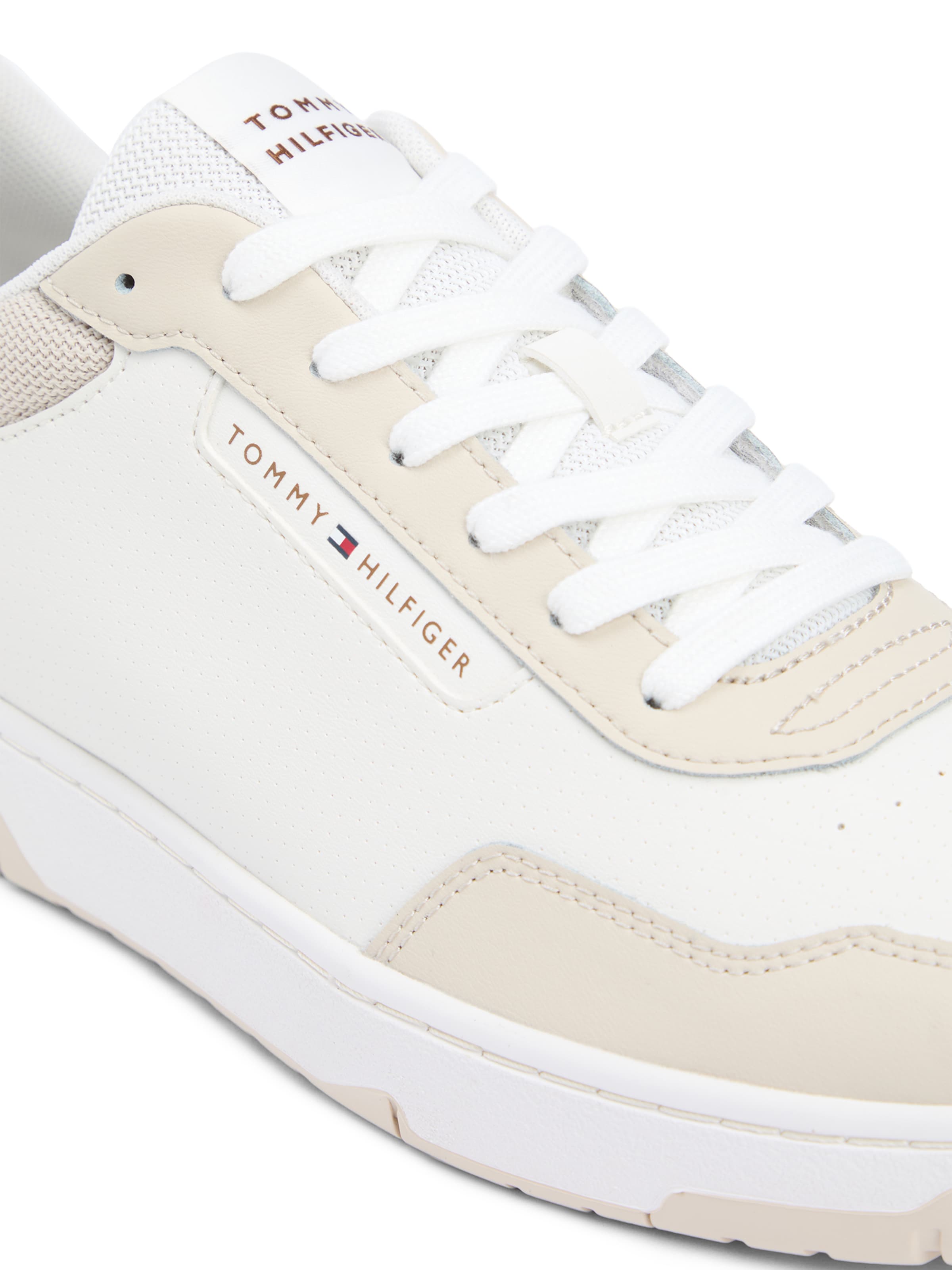 TOMMY HILFIGER Nizke superge | bež barva