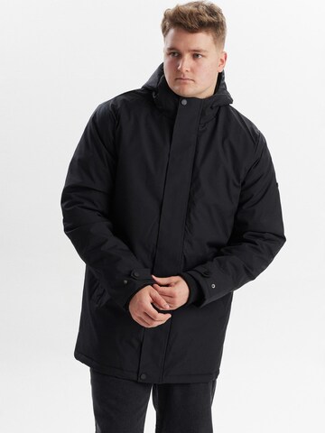 Dxnmxrk Winter Jacket 'DXFatan' in Black: front