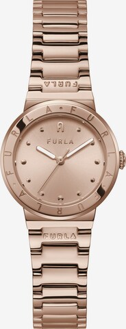 FURLA Analoog horloge 'Tortona' in Goud: voorkant