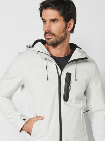 KOROSHI Between-season jacket 'Jägerin' in White