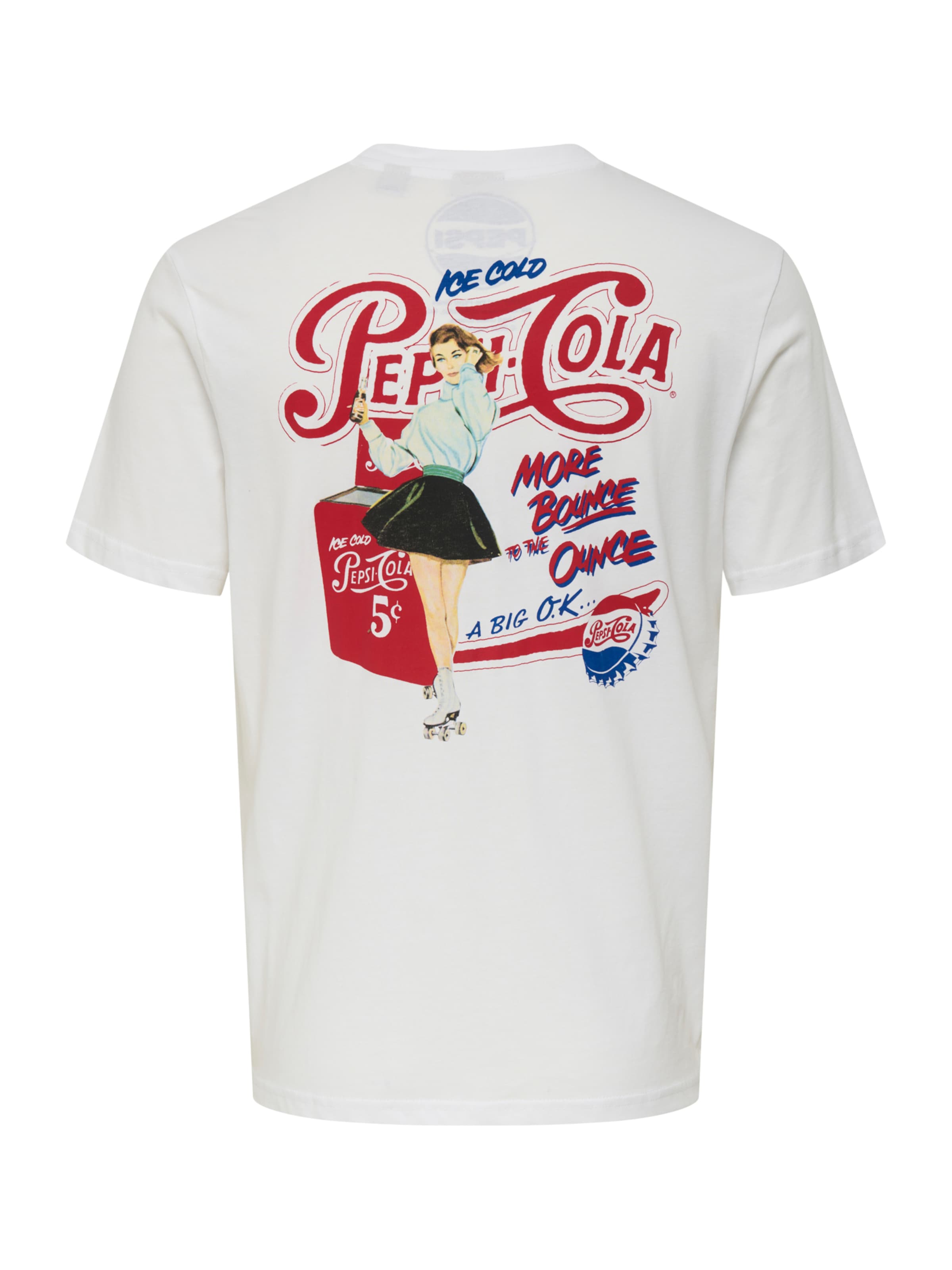 Only &amp; Sons Shirt &#x27;ONSPEPSI&#x27; in White