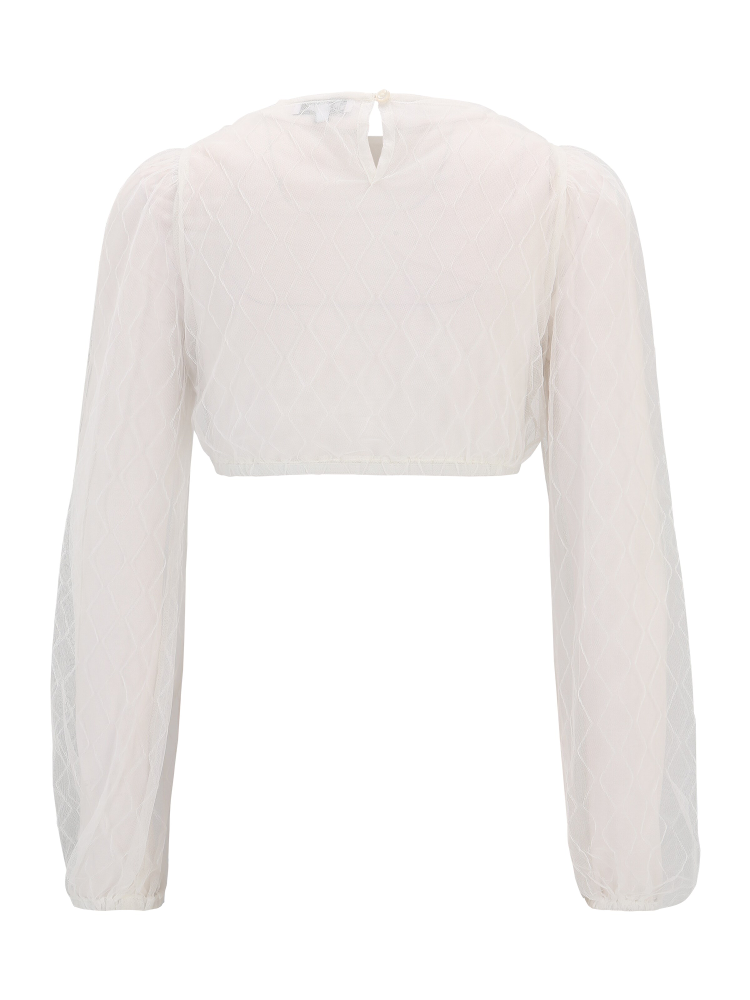 MARJO Népviseleti blúz 'Ivana-Sarah' - fehér