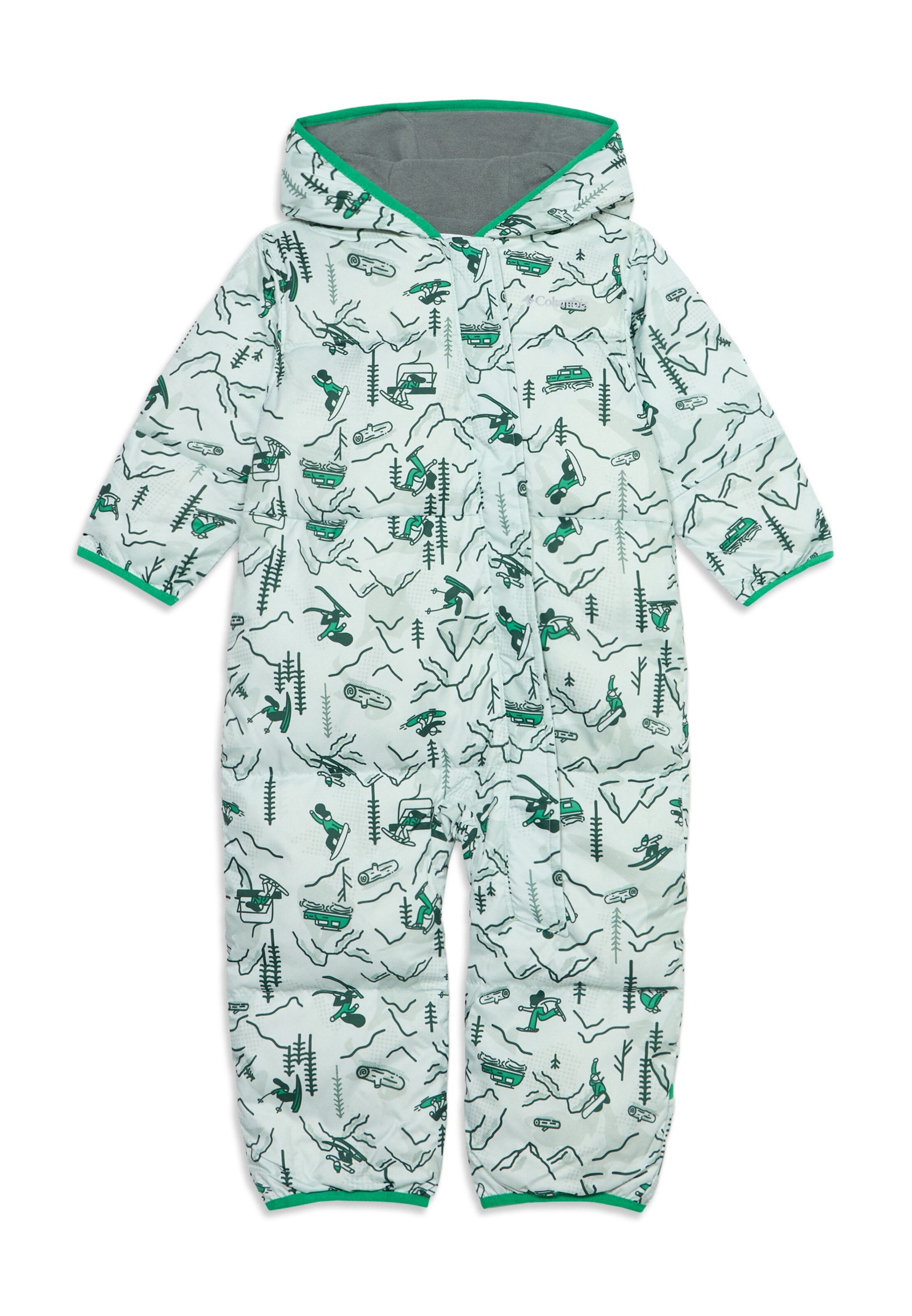 Regular fit Îmbrăcaminte sport 'Snuggly Bunny II' de la COLUMBIA pe verde: față
