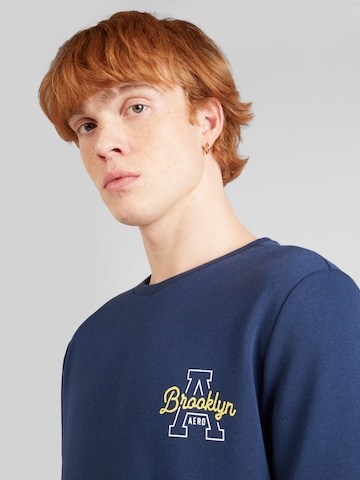 Sweat-shirt 'BROOKLYN' AÉROPOSTALE en bleu