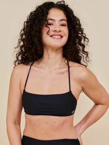 Copenhagen Cartel Bikini top ' Sanur ' in Black: front