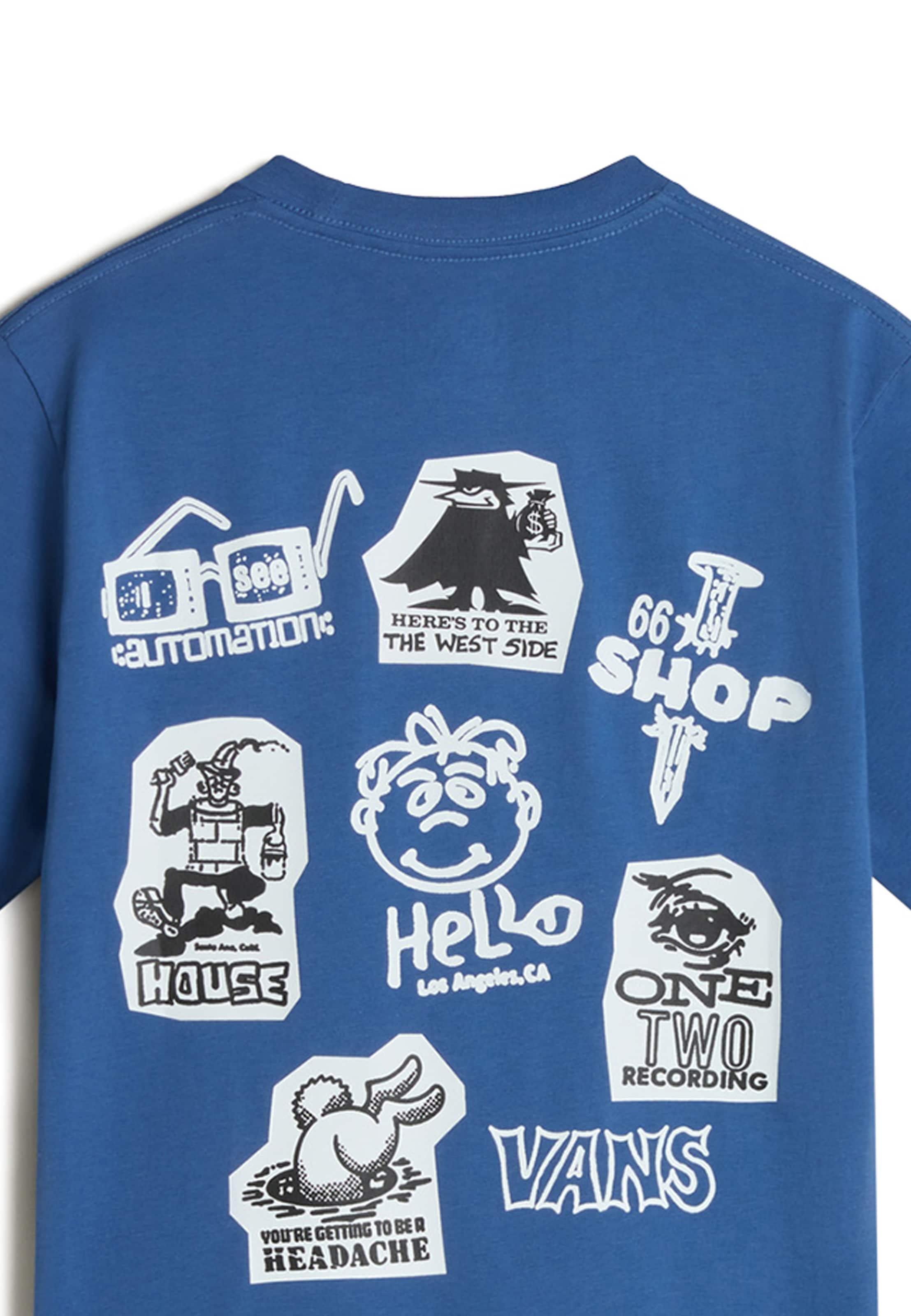 VANS T-Shirt 'Classified Essential' in Blau