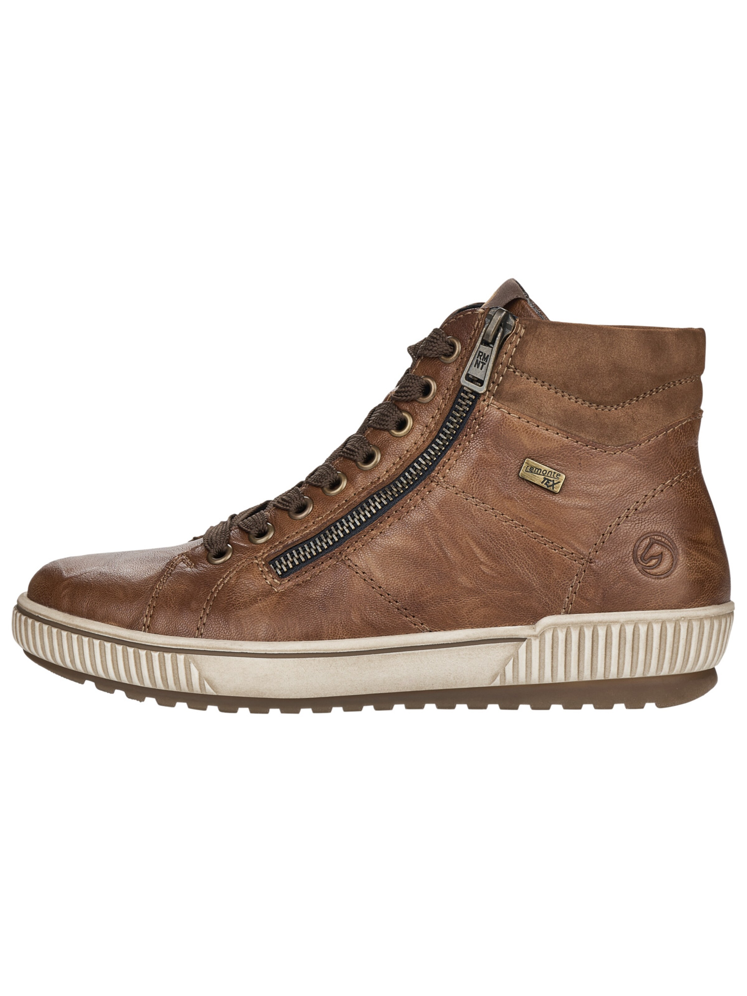 REMONTE High-Top Sneakers in Brown