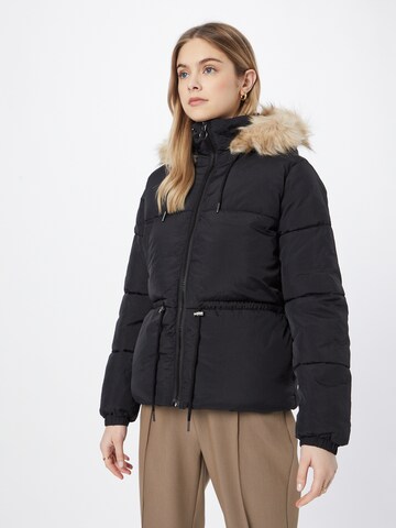 Dorothy Perkins Winterjas in Zwart: voorkant