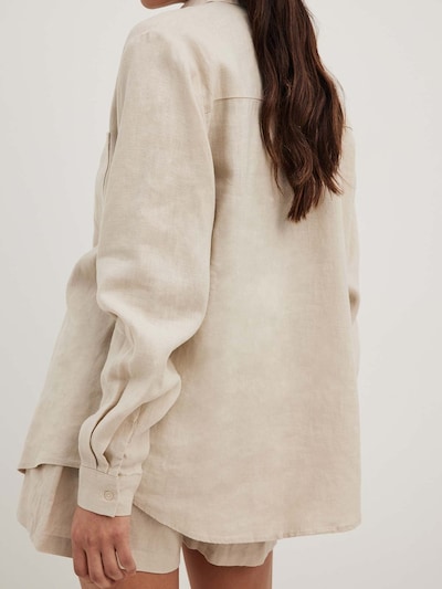 NA-KD Blouse in Light beige, Item view