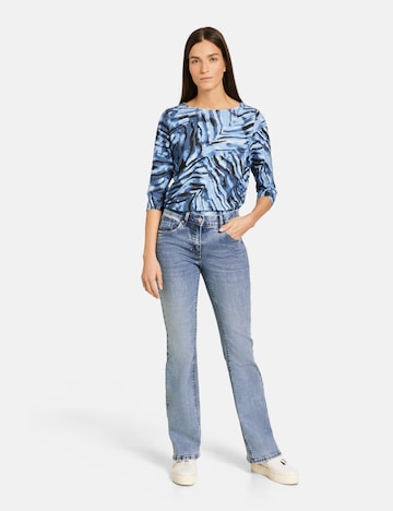 GERRY WEBER Flared Jeans 'MAR' in Blue