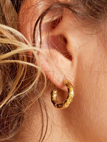 Cala Rose Earrings 'ORIENT' in Gold