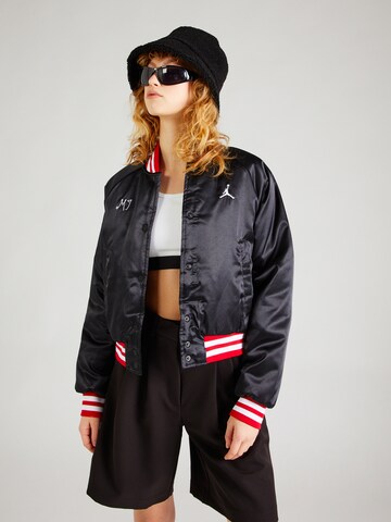 Jordan Between-season jacket 'VARSITY' in Black: front