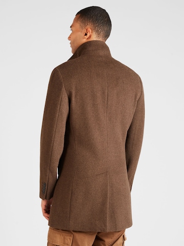 Bruun & Stengade Between-Seasons Coat 'Ontario' in Brown