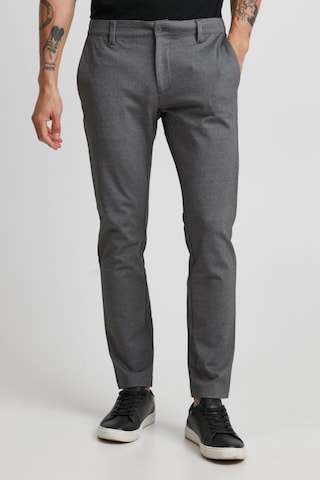 INDICODE JEANS Regular Chino Pants 'Koldart' in Grey: front