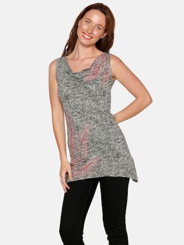 KOROSHI Top in Grey: front