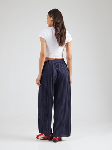 Hailys Wide leg Broek 'Ti44mber' in Blauw