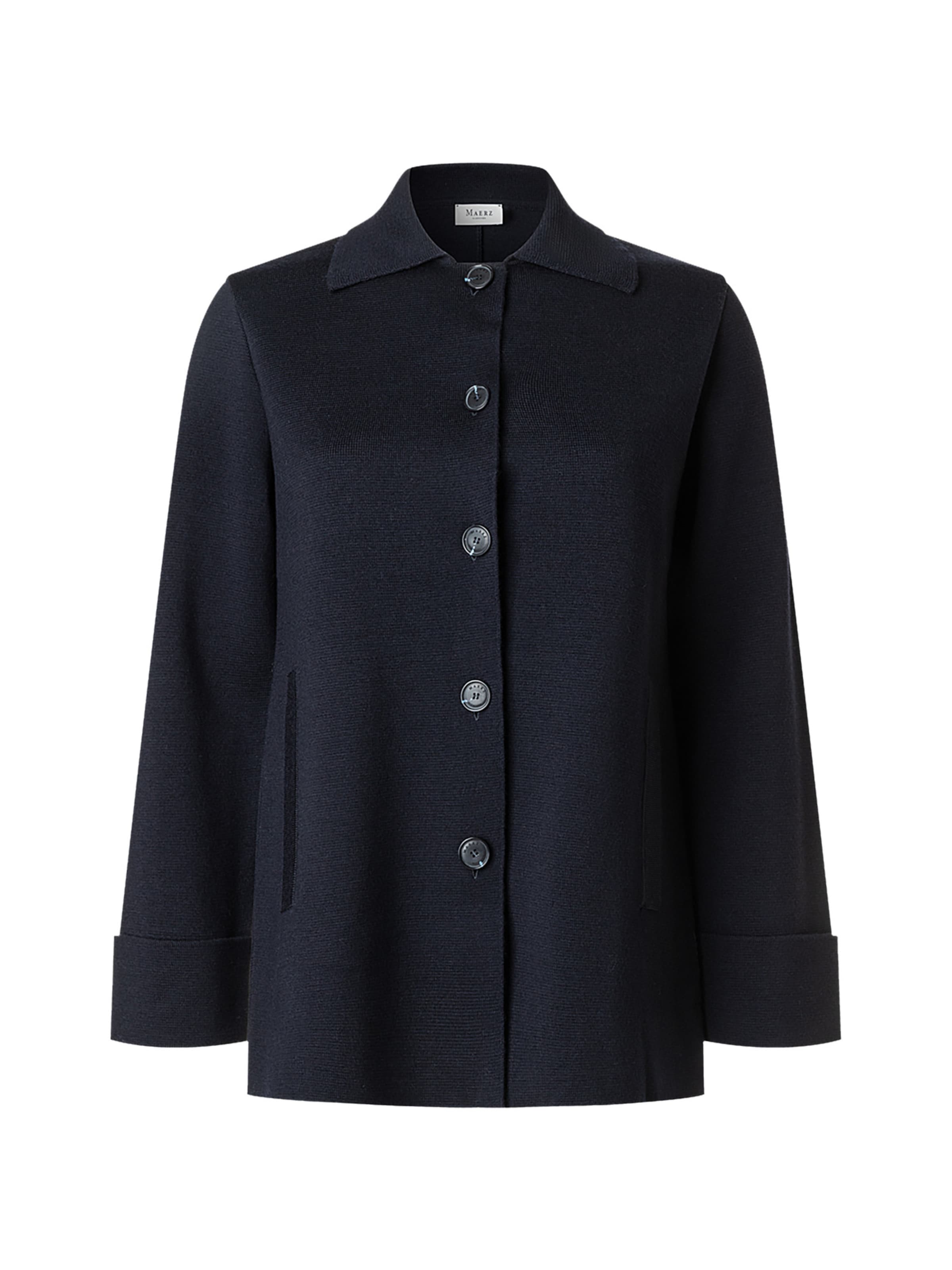 Cardigan MAERZ Muenchen en bleu : devant