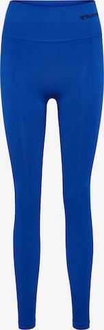 Hummel Skinny Sports trousers 'Tif' in Blue: front
